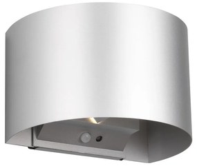 LED nástenné svietidlo v striebornej farbe Talent – Trio