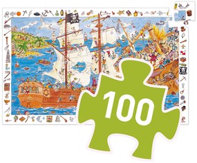 Puzzle – Piráti – 100 ks