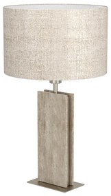 Eglo 390408 - Stolná lampa BELESAR 1xE27/40W/230V béžová