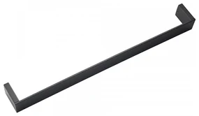 Cerano Marcell, nástenný držiak na uteráky 40 cm, čierna matná, CER-CER-428989