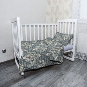 Sablio Mikroplyšové detské obliečky do postieľky Zámocká noblesa - 100x135 / 40x60