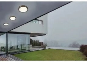 Vonkajšie stropné LED svietidlo Fano R 30 Smart čierna