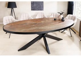 Jedálenský stôl Ovál Stone 45671 240x110cm Kameň  - Komfort-nábytok