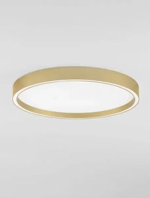LED stmievateľné zlaté moderné stropné svietidlo Istos