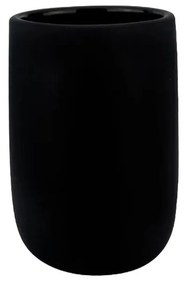 Čierna keramická WC kefa Lotus - Mette Ditmer Denmark