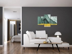 Obraz - Smaragdové hory N⁰2 (90x60 cm)