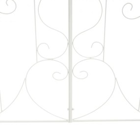 Mriežka na popínavé rastliny Mandevilla - 133 x 99 cm - Biela