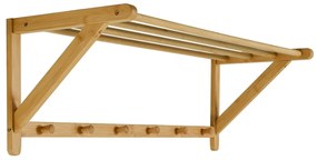 Vešiak B004 NAT, bambus