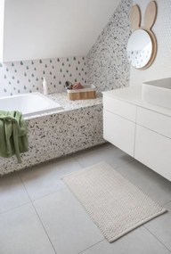 Kúpeľňový koberček slonia kosť