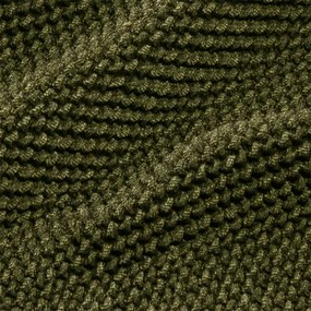 Super strečové poťahy NIAGARA zelená trojkreslo s drevenými rúčkami (š. 160 - 200 cm)