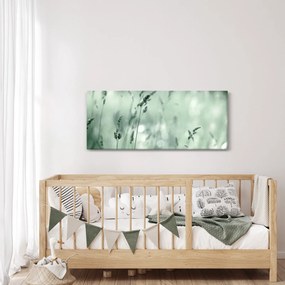 Obraz - Zelená lúka (120x50 cm)