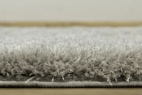 Koberec Shaggy Puffy S001a sivý