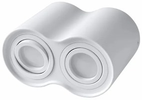 Bodové svietidlo HADAR 2xGU10/10W/230V biela