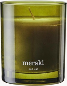Vonná sviečka Oud Leaf (ruža, cédrové drevo, jazmín, kosatec a konvalinka)