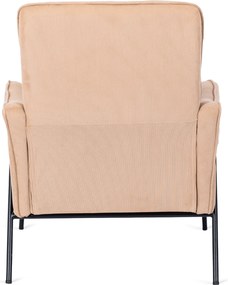 PROXIMA.store - Dizajnové kreslo ALBERTO FARBA: béžová