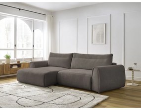 Hnedá rohová pohovka Aden – Bobochic Paris