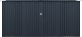 Záhradný domček na náradie, krídlové dvere Avenberg HUNTER G1 4.1 x 2.6 m ANTRACIT
