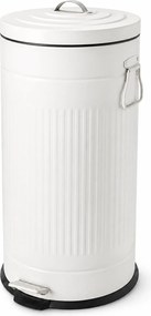Retro odpadkový kôš 30l RD54846, biela