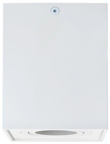 BERGE Podhľadové bodové svietidlo 6686 výklopné štvorec - biela - 115mm