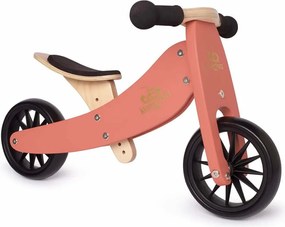 Drevené balančné odrážadlo Tiny Tot 2v1 koralová