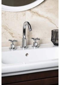 Sapho - Umývadlová batéria 3-otvorová AXIA 23,8 cm lesklý chróm