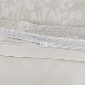 Žakárové obliečky Boston béžová, 140 x 200 cm, 70 x 90 cm