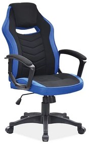 Kancelárske kreslo Camaro, modrá / čierna