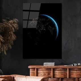 Sklenený obraz 70x100 cm Earth - Wallity