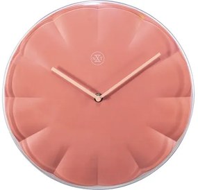 Nástenné hodiny NeXtime Sweet ružové Ø 29,5 cm