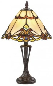 Tiffany stolová lampa GOLD 42*Ø25