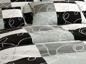 Polybavlnené obliečky KASPARO POLY sivé Rozmer obliečky: 2 ks 70 x 90 cm | 200 x 220 cm