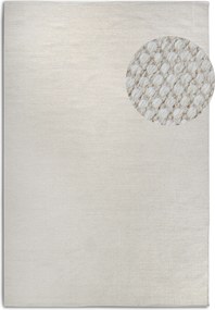 Kusový koberec Delhi 106052 White z kolekcie Elle, 60x90, biela, chodba / predsieň, ELLE Decoration