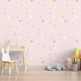 Sablio Tapeta Hviezdy a bodky - 208x125 cm