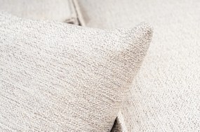 Třímístná pohovka Lora 303 cm béžovo-hnědá