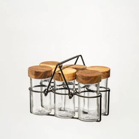 Sada koreničiek METTERE s držiakom 743665 (6 ks)