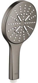 GROHE Rainshower SmartActive ručná sprcha 3jet EcoJoy, priemer 130 mm, kartáčovaný tmavý grafit, 26574AL0