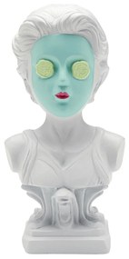 Cucumber Mask soška biela 20 cm