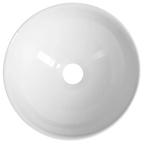 Biele keramické okrúhle umývadlo ø 28 cm Aster – Sapho