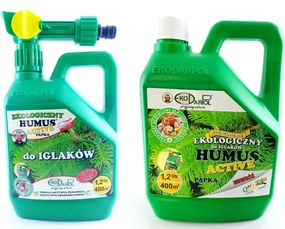 Hnojivo na Hadicu 1,2L Humus Papka Iglak Žitotnik Zásoba 1,2 l Zdravé sfarbenie