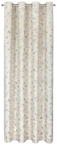 ZATEMŇOVACÍ ZÁVES NA KRÚŽKOCH CARMELA 140X250 CM KVETY