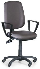 Antares Kancelárska stolička ATHEUS s podpierkami rúk, zelená