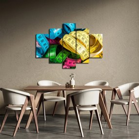 Obraz farebných metrov (150x105 cm)