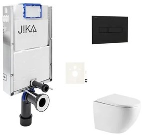 Závesný wc set na zamurovanie SAT SIKOJZREX67CRM, 1 ks