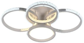 LED Stmievateľný prisadený luster LED/80W/230V 3000-6500K + DO