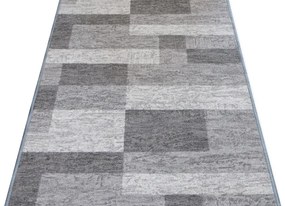 Associated Weavers, Protišmykový behúň na mieru Icona 97, šíre 120 cm, šedá, chodba / predsieň