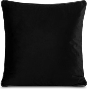 DEKORAČNÁ OBLIEČKA NA VANKÚŠ MELIA 45X45 CM ČIERNA