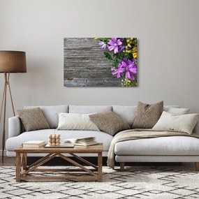 Obraz - lúčne kvety (90x60 cm)