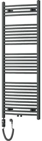 Mexen Ares, elektrické vykurovacie teleso 1500x600 mm + vykurovacia tyč 900 W, antracitová, W102-1500-600-2900-66