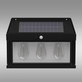 Nástenná lampa solárna snímač pohybu Pir Talin 3 46826 KD3