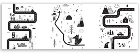 Gario Vešiak na stenu Detský motív Rozmery: 118 x 40 cm